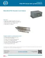 Preview for 1 page of IMI Bimba PCS Technical Tips