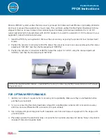 IMI Bimba PFCN Product Instructions preview