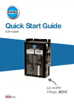 Предварительный просмотр 1 страницы IMI Bimba STP-10-EIP Quick Start Manual