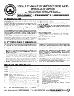 Предварительный просмотр 3 страницы IMI Mag-Mate Versalift VL0275 Operation Manual