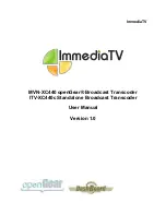 ImmediaTV ITV-XC440c User Manual preview