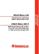 Immergas EOLO Maior kW Manual preview