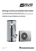 Immergas INOXSTOR 200 Installation, Usage And Maintenance Instructions preview