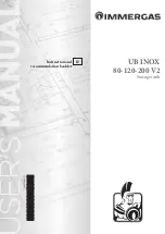 Immergas UB INOX 120 V2 Instruction And Recommendation Booklet preview