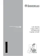 Immergas UB INOX SOLAR 200-2 Instruction Booklet And Warning preview