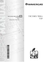 Preview for 1 page of Immergas VICTRIX TERA VIP Instructions And Warnings