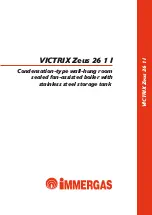 Immergas VICTRIX Zeus 26 1 I Manual предпросмотр