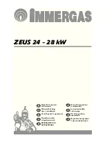 Предварительный просмотр 2 страницы Immergas ZEUS 24 kW Instruction Booklet