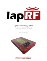 Immersion RC LapRF 8-Way Event Timing Preliminary Operator'S Manual preview