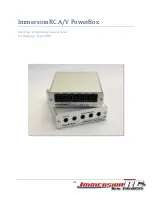 Preview for 1 page of ImmersionRC PowerBoxAV Overview & Operating Instructions