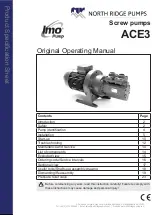 Предварительный просмотр 1 страницы IMO ACE3 Series Operating Manual