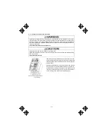 Предварительный просмотр 34 страницы IMO Jaguar CUB Instruction Manual