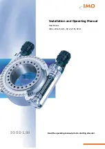 IMO SP-H Installation And Operating Manual preview