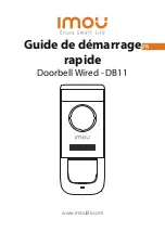 Предварительный просмотр 34 страницы IMOU DB11 Quick Start Manual