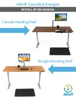 imovr Cascade Standing Desk Installation Manual предпросмотр