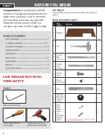 Предварительный просмотр 2 страницы imovr Cascade Standing Desk Installation Manual