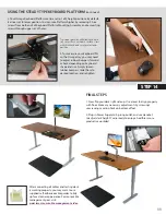 Предварительный просмотр 11 страницы imovr Cascade Standing Desk Installation Manual