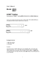 Preview for 3 page of Impact Acoustics 40926 User Manual