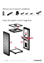 Preview for 3 page of Impact Acoustics chatpod 185 Assembly Instructions Manual