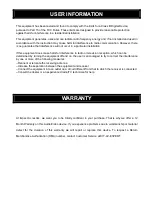 Preview for 17 page of Impact Acoustics Rapidrun 184-260 User Manual