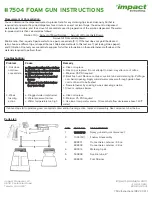 impact 7504 Instructions preview