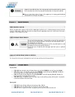 Предварительный просмотр 14 страницы impact CN842 User Manual