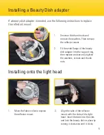 Preview for 5 page of impact Folding Beauty Dish Instructions Manual