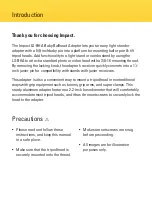 Preview for 2 page of impact LS-BHA Instructions Manual