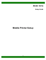 Предварительный просмотр 15 страницы impact Mobile Verify User'S Setup Manual