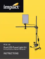 Предварительный просмотр 1 страницы impact PCLK-120 Instructions Manual