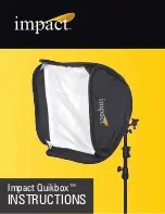 Предварительный просмотр 1 страницы impact quikbox Instructions Manual