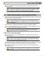 Предварительный просмотр 7 страницы Impacts S210E Operating Manual