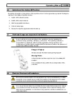 Предварительный просмотр 9 страницы Impacts S210E Operating Manual