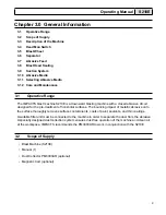 Предварительный просмотр 11 страницы Impacts S210E Operating Manual