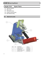 Предварительный просмотр 34 страницы Impacts STREAMER S125E Operating Manual