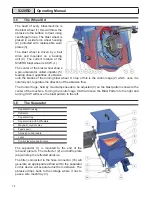 Предварительный просмотр 16 страницы Impacts STREAMER S320RD Operating Manual