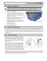 Предварительный просмотр 45 страницы Impacts STREAMER S320RD Operating Manual