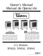 Preview for 1 page of Impco Mobile Symphony SPM20 Owner'S Manual