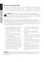 Preview for 4 page of Impecca Courant CFP-1200 User Manual