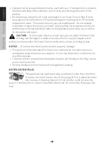 Preview for 4 page of Impecca courant CHM-1550 User Manual