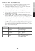 Preview for 25 page of Impecca courant CHM-1550 User Manual