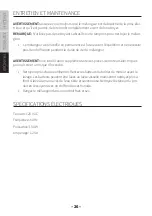 Preview for 26 page of Impecca courant CHM-1550 User Manual