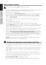 Preview for 6 page of Impecca courant KEP-102 User Manual