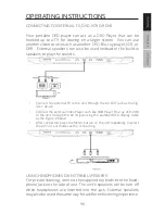 Предварительный просмотр 13 страницы Impecca DVP-1016 User Manual