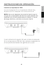 Предварительный просмотр 44 страницы Impecca DVPDS-722 User Manual