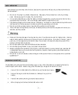 Preview for 5 page of Impecca HSB100 User Manual