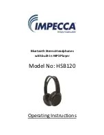 Impecca HSB120 Operating Instructions Manual preview