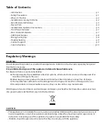 Preview for 2 page of Impecca IDM-40SE User Manual