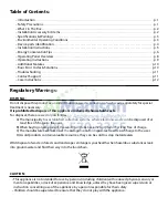 Preview for 2 page of Impecca IPAC-08K User Manual