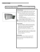 Preview for 14 page of Impecca IWA-05KM15 User Manual